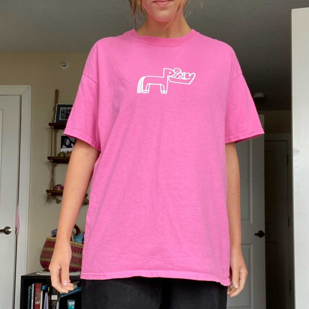 Pink 10/10 Rex Orange County T-shirt
